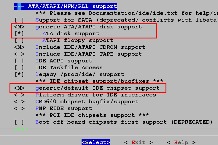 ATA Device Support